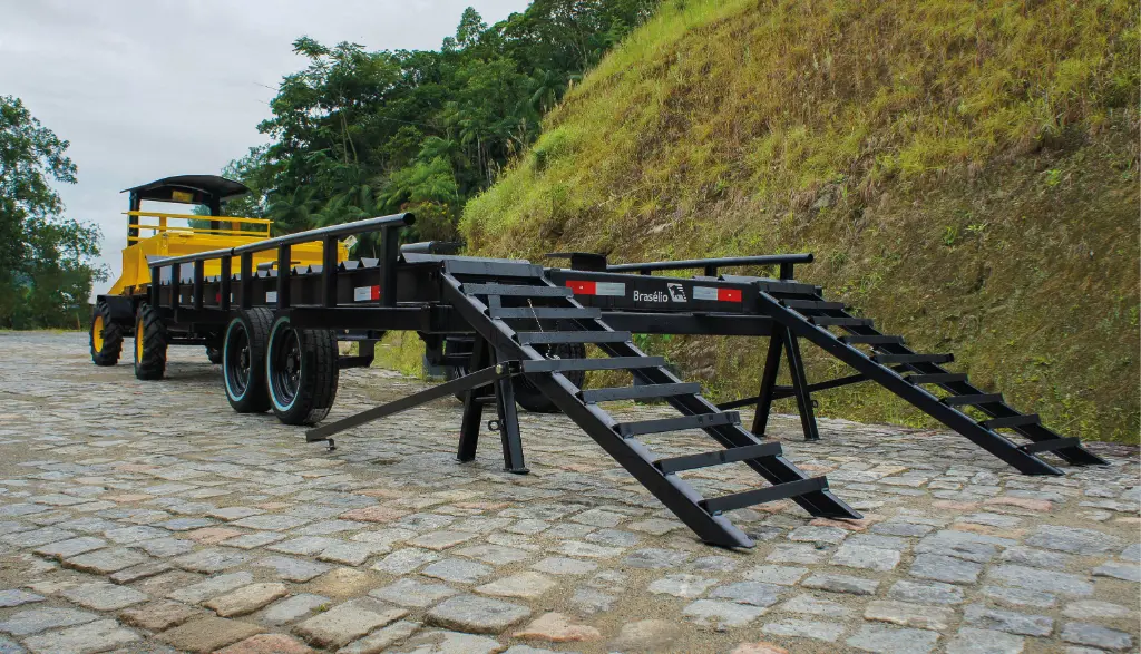 Carretão transportador de trator