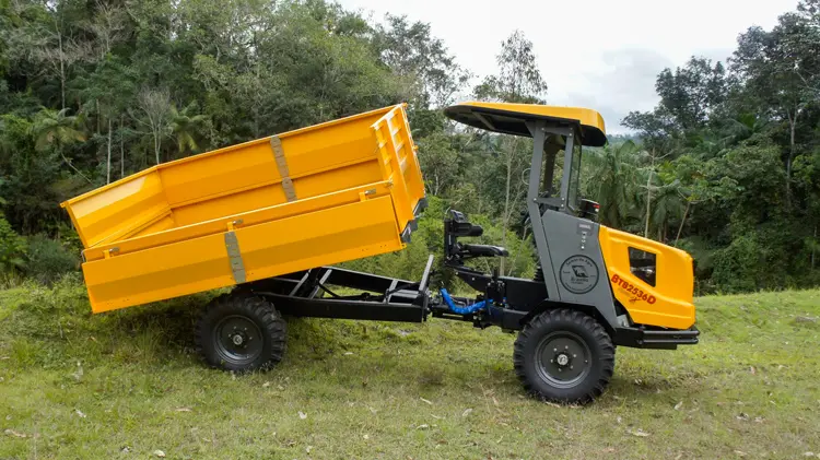 Trator articulado Brasélio